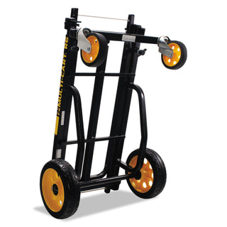 Advantus Multi-Cart 8-in-1 Cart, 500 lb Capacity, 33.25 x 17.25 x 42.5, Black (AVT86201)