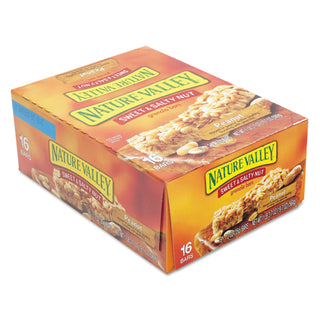 Nature Valley® Granola Bars, Sweet and Salty Nut Peanut Cereal, 1.2 oz Bar, 16/Box (AVTSN42067) (AVTSN42067)