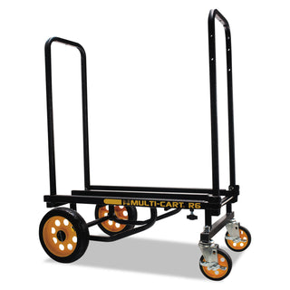 Advantus Multi-Cart 8-in-1 Cart, 500 lb Capacity, 33.25 x 17.25 x 42.5, Black (AVT86201)