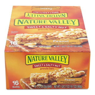 Nature Valley® Granola Bars, Sweet and Salty Nut Peanut Cereal, 1.2 oz Bar, 16/Box (AVTSN42067) (AVTSN42067)