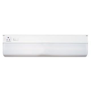 Ledu® Under-Cabinet Fluorescent Fixture, Steel, 18.25"w x 4"d x 1.63"h, White (LEDL9011)