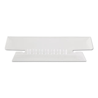 Pendaflex® Transparent Colored Tabs For Hanging File Folders, 1/3-Cut, Clear, 3.5" Wide, 25/Pack (PFX4312)