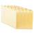 Pendaflex® Top Tab A-Z File Guides, 1/5-Cut Top Tab, A to Z, 8.5 x 11, Manila, 25/Set (ESSEN225)