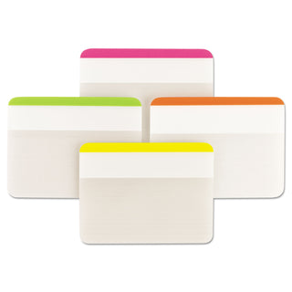 Post-it® Tabs, Lined, 1/5-Cut Tabs, Assorted Brights, 2" Wide, 24/Pack (MMM686F1BB)