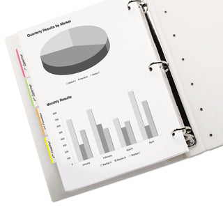 Post-it® Tabs, Lined, 1/5-Cut Tabs, Assorted Brights, 2" Wide, 24/Pack (MMM686F1BB)
