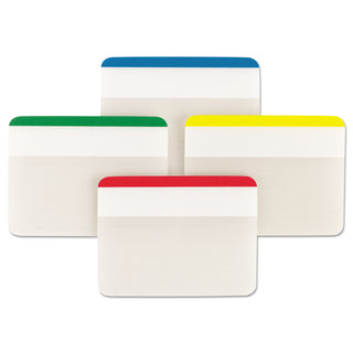 Post-it® Tabs, Lined, 1/5-Cut Tabs, Assorted Primary Colors, 2" Wide, 24/Pack (MMM686F1)