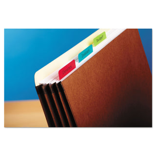 Post-it® Tabs, 1/5-Cut Tabs, Assorted Colors, 2" Wide, 24/Pack (MMM686ALYR)