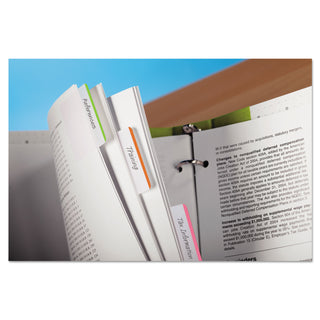 Post-it® Tabs, Lined, 1/5-Cut Tabs, Assorted Brights, 2" Wide, 24/Pack (MMM686F1BB)