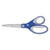 Westcott® KleenEarth Soft Handle Scissors, 8" Long, 3.25" Cut Length, Blue/Gray Straight Handle (ACM15554)