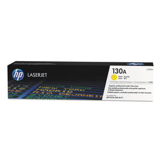 HP 130A, (CF352A) Yellow Original LaserJet Toner Cartridge (HEWCF352A)