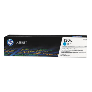 HP 130A, (CF351A) Cyan Original LaserJet Toner Cartridge (HEWCF351A)