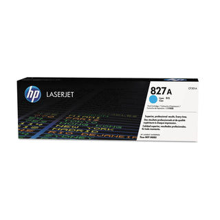 HP 827A, (CF301A) Cyan Original LaserJet Toner Cartridge (HEWCF301A)