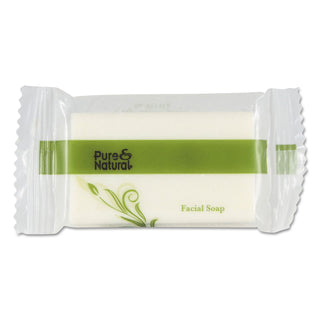 Pure & Natural™ Body & Facial Soap, # 3/4, Fresh Scent, White 1000/Carton (VVF500075)