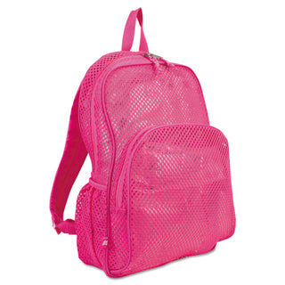 Eastsport® Mesh Backpack, 12 x 5 x 18, Pink (EST113960BJENR)