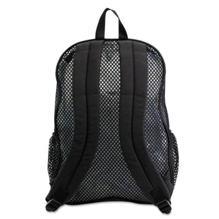 Eastsport® Mesh Backpack, 12 x 5 1/2 x 17 1/2, Black (EST113960BJBLK)