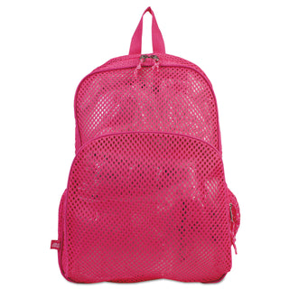 Eastsport® Mesh Backpack, 12 x 5 x 18, Pink (EST113960BJENR)