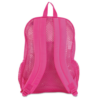 Eastsport® Mesh Backpack, 12 x 5 x 18, Pink (EST113960BJENR)