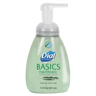 Dial® Professional Basics Foaming Hand Soap, 7.5oz, Honeysuckle, 8/Carton (DIA06042)