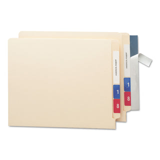 Smead™ Seal & View File Folder Label Protector, Clear Laminate, 8 x 1-11/16, 100/Pack (SMD67608)