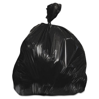 Heritage Low-Density Repro Can Liner, 55 gal, 1.5 mil, 36" x 58", Black, 100/Carton (HERX7258AK)