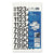 Chartpak® Press-On Vinyl Numbers, Self Adhesive, Black, 1"h, 44/Pack (CHA01130)