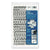 Chartpak® Press-On Vinyl Letters & Numbers, Self Adhesive, Black, 1/2"h, 201/Pack (CHA01010)