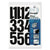 Chartpak® Press-On Vinyl Numbers, Self Adhesive, Black, 4"h, 23/Pack (CHA01193)