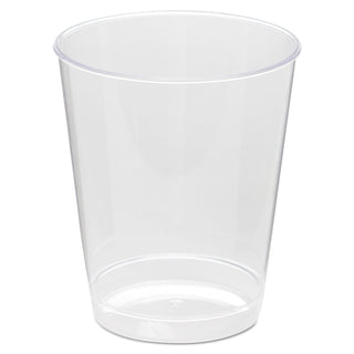 WNA Comet Comet Plastic Tumbler, 8 oz., Clear, Tall, 25/Pack (WNAT8T)