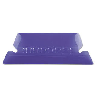 Pendaflex® Hanging File Folder Tabs, 1/5 Tab, Two Inch, Violet Tab/White Insert, 25/Pack (ESS42VIO)