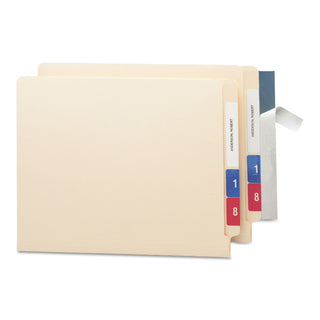 Smead™ Seal & View File Folder Label Protector, Clear Laminate, 8 x 1-11/16, 100/Pack (SMD67608)