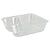 Dart® ClearPac Small Nacho Tray, 2-Compartments, Clear, 125/Bag (C56NT2DART)