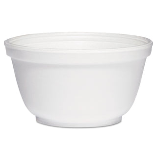 Dart® Foam Bowls, 10 Ounces, White, Round (10B20DART)