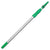 Unger® Opti-Loc Aluminum Extension Pole, 14ft, Three Sections, Green/Silver (ED450UNGER)