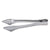 WNA Comet Reflections Heavyweight Plastic Utensils, Serving Tongs, Silver, 40/Carton (080130)