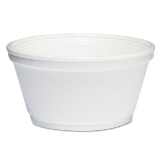 Dart® Foam Container, 8oz, White, 1000/Carton (8SJ20DART)