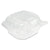 Dart® ClearSeal Hinged Clear Containers, 13 4/5 oz, Clear, Plastic, 5.4 x 5.3 x 2.6 (DCCC53PST1)