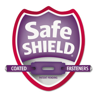 Smead™ 6-Section Pressboard Top Tab Pocket-Style Classification Folders with SafeSHIELD Fasteners, 2 Dividers, Legal, Blue, 10/BX (SMD19081)
