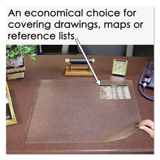 Artistic® Second Sight Clear Plastic Hinged Desk Protector, 21 x 17 (AOPSS1721)