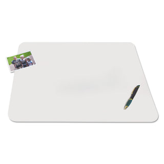 Artistic® KrystalView Desk Pad with Antimicrobial Protection, 22 x 17, Matte Finish, Clear (AOP60240MS)