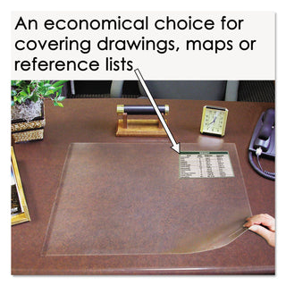 Artistic® Second Sight Clear Plastic Hinged Desk Protector, 25 1/2 x 21 (AOPSS2125)