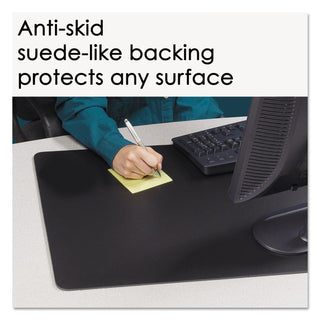 Artistic® Rhinolin II Desk Pad with Antimicrobial Product Protection, 24 x 17, Black (AOPLT412MS)