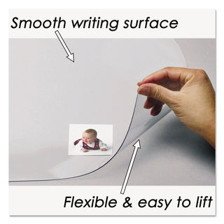Artistic® KrystalView Desk Pad with Antimicrobial Protection, 36 x 20, Clear (AOP6060MS)