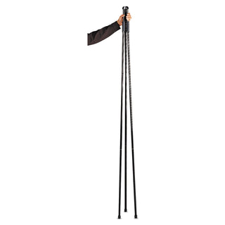 Quartet® Heavy-Duty Adjustable Instant Easel Stand, 25" to 63" High, Steel, Black (QRT27E)