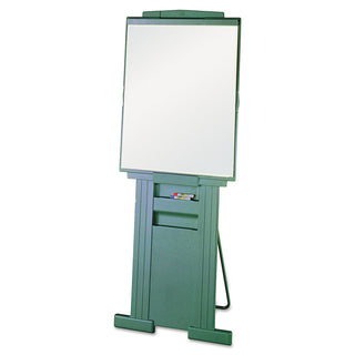 Quartet® Duramax Portable Presentation Easel, Adjusts 39" to 72" High, Plastic, Gray (QRT200E)