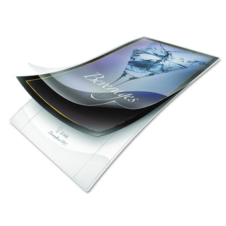 GBC® EZUse Thermal Laminating Pouches, 3 mil, 11.5" x 17.5", Gloss Clear, 100/Box (GBC3200720)