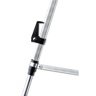 Quartet® Lightweight Telescoping Tripod Easel, 38" to 66" High, Aluminum, Silver (QRT50E)