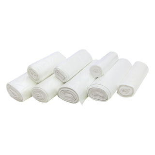 InteplastPitt High-Density Commercial Can Liners, 7 gal, 6 microns, 20" x 22", Clear, 2,000/Carton (EC202206N)
