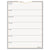 AT-A-GLANCE® WallMates Self-Adhesive Dry Erase Weekly Planning Surfaces, 18 x 24, White/Gray/Orange Sheets, Undated (AAGAW503028)