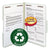 Smead™ 100% Recycled Pressboard Fastener Folders, Legal Size, Gray-Green, 25/Box (SMD20003)
