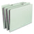 Smead™ Recycled Pressboard Folders with Two SafeSHIELD Coated Fasteners, 1/3-Cut Tabs, 1" Expansion, Legal Size, Gray-Green, 25/Box (SMD19931)